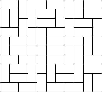 poj 2411 Mondriaan