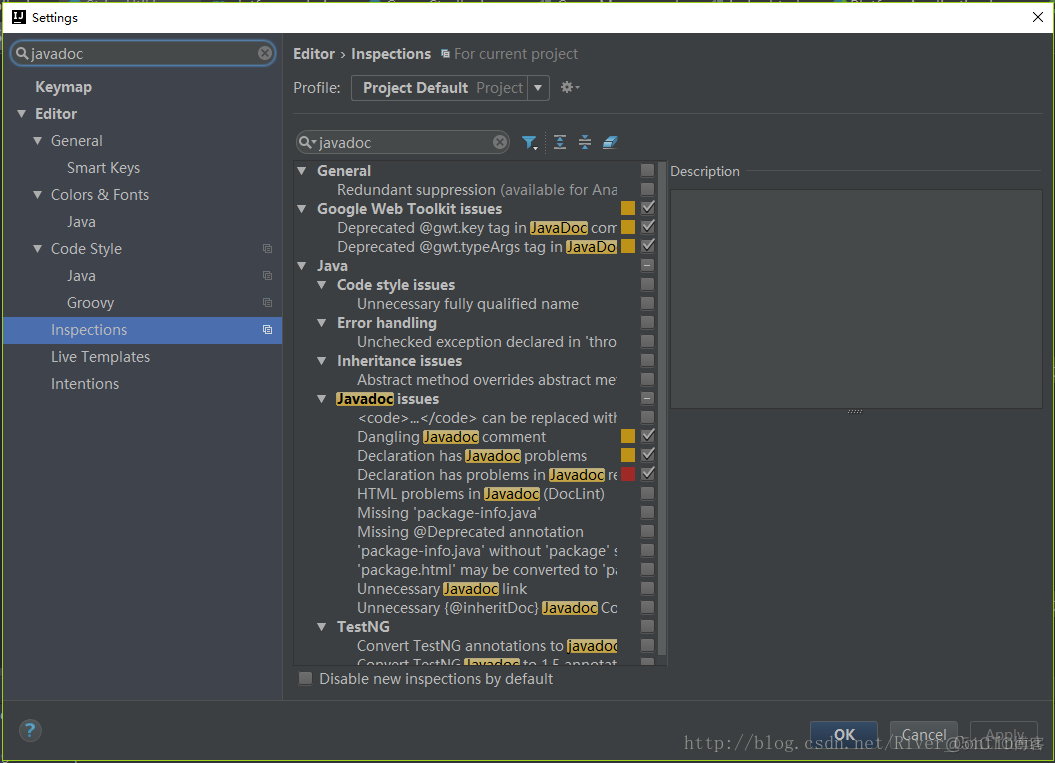 【报错】IntelliJ IDEA中绿色注释扫描飘红报错解决_javad_05