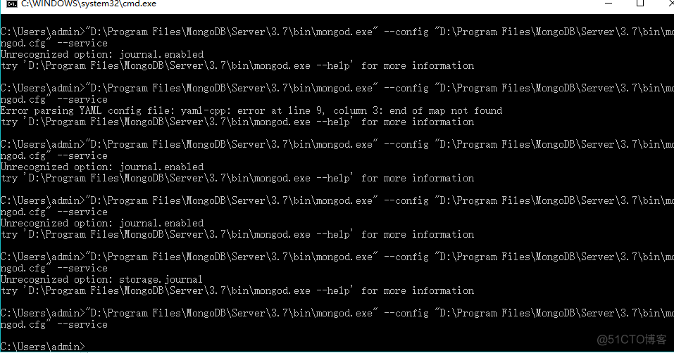 踩坑之mongodb配置文件修改_mongodb_02