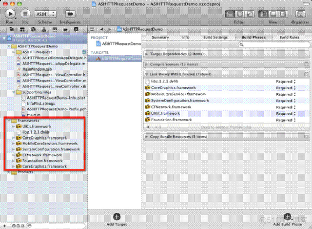 ASIHTTPRequest类库简介和使用说明_xcode_07