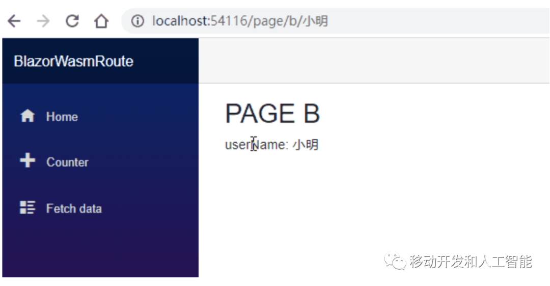 ASP.NET Core Blazor Webassembly 之 路由_ide_03