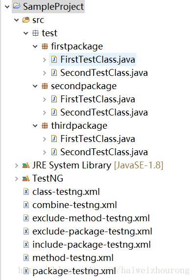 TestNG 入门指导——理解testng.xml执行/不执行某个包，某个类，某个方法_xml