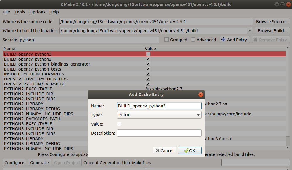 ubuntu1804.6从源码编译opencv4.5和扩展库和cuda10.1_ide_18