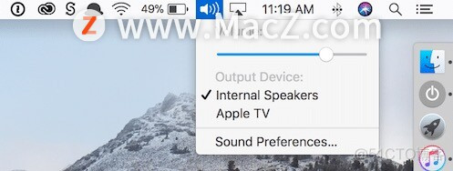 如何使用 AirPlay 在 Mac 上使用 HomePod？_输出设备_03