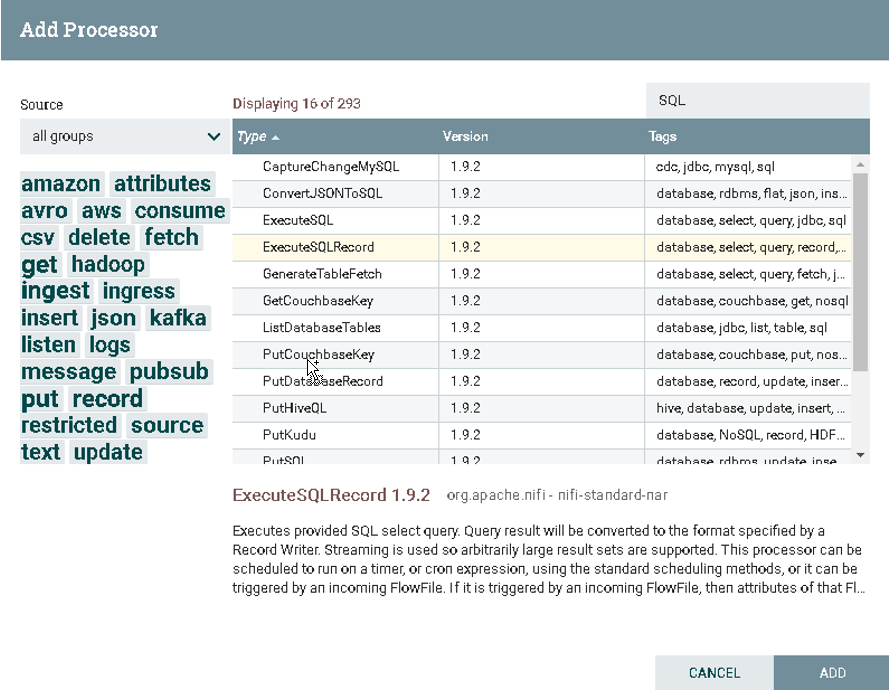 Apache NiFi之MySQL数据同步到HBase_json