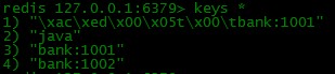 Spring Data操作Redis时，发现key值出现 \xac\xed\x00\x05t\x00\tb_java