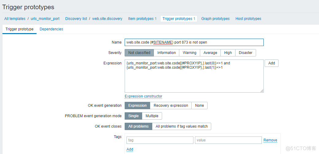 zabbix使用自动发现功能批量监控服务器端口的可用性_mongodb_02