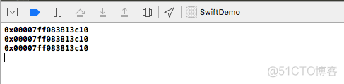 swift如何打印对象的地址_ide_03