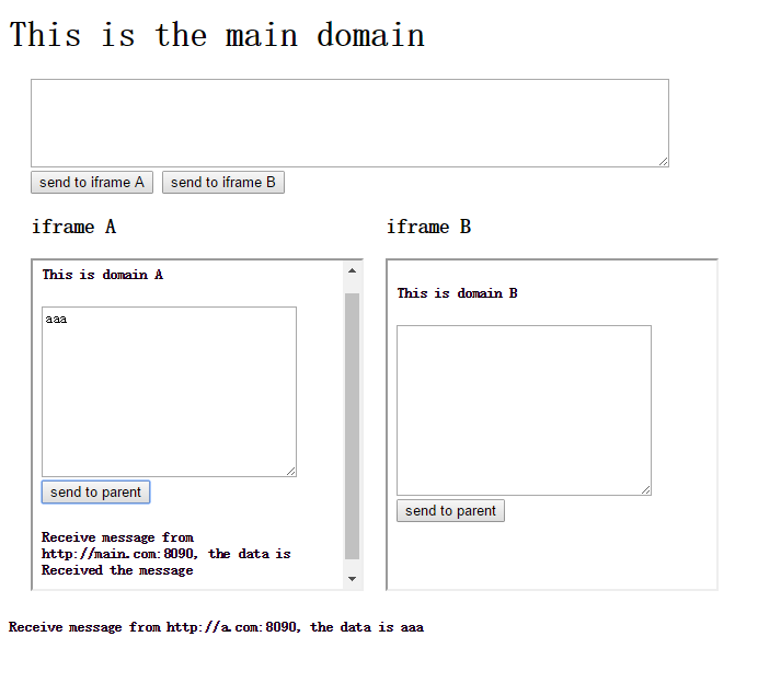 【转】HTML5-postMessage实现跨域_发送消息_02