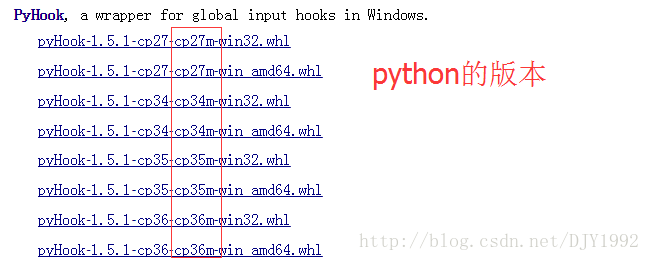 python pyHook pythoncom pywin32 安装_.net