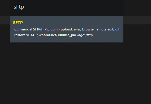 sublime text3 FTP直接上传_代码