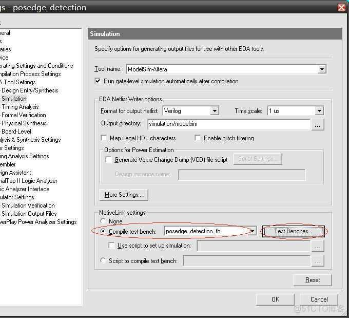 (原創) 如何使用ModelSim-Altera作電路模擬? (SOC) (Quartus II) (ModelSim)_上升沿_04