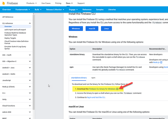 Firebase 命令行工具_编译器