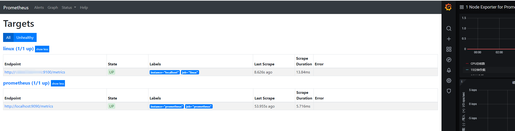 Grafana+Prometheus：容器化运行Grafana+Prometheus_docker