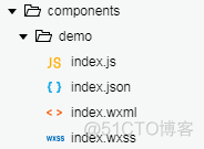 微信小程序template模板与component组件的区别和使用_json_09