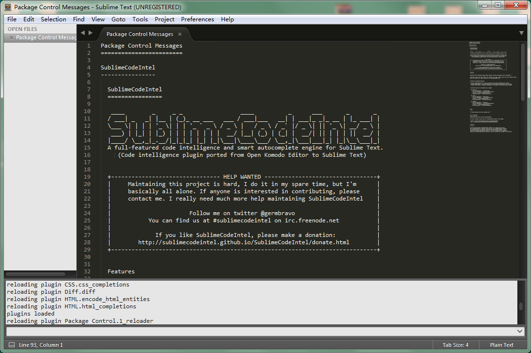 【sublime】sublime Text 3 javaScript代码自动提示插件&安装步骤 &启动Debug模式_快捷键_07