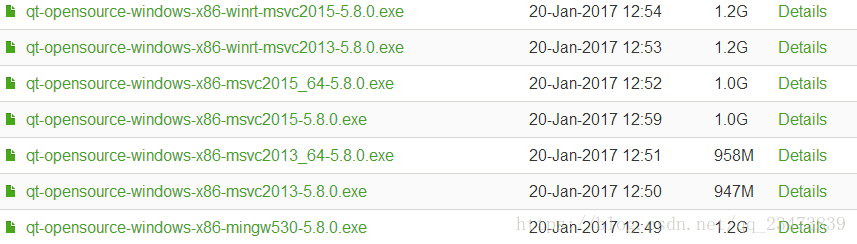 QT5.11下载与安装教程_编译器_02