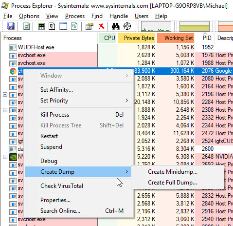 How to Create, Use, and Debug .NET application Crash Dumps in 2019_ide_03