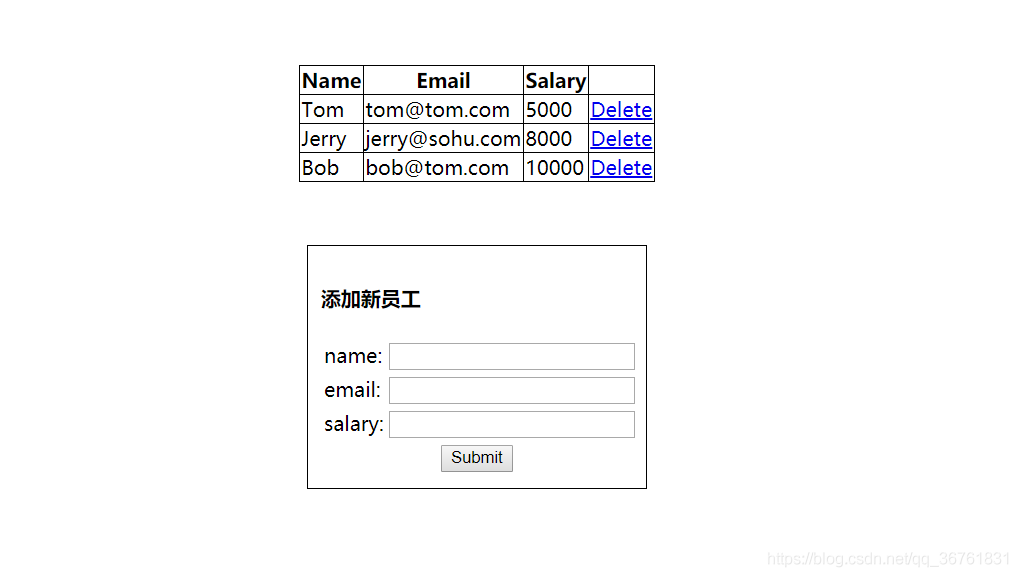 JavaScript实现添加删除记录_html