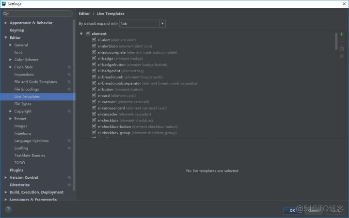 webstorm上的Element提示插件_ide_02