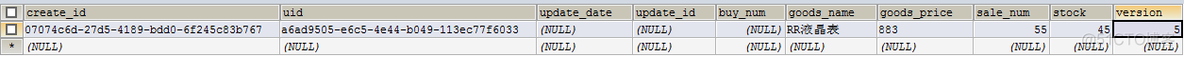 【mysql】mysql增加version字段实现乐观锁，实现高并发下的订单库存的并发控制，通过开启多线程同时处理模拟多个请求同时到达的情况  + 同一事务中使用多个乐观锁的情况处理_乐观锁_18