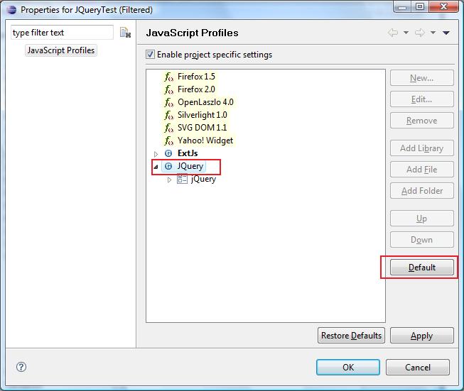 Eclipse开发JQuery环境设置（Spket）_javascript_03