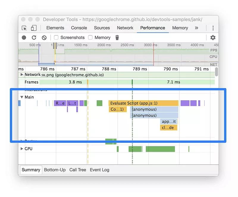 Chrome Devtools Performance使用指南_鼠标移动_11