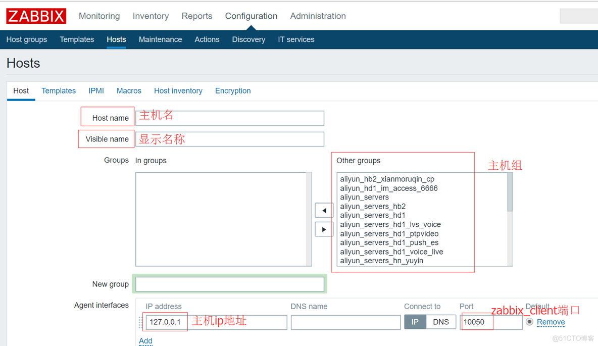 通过zabbix自带api进行主机的批量添加操作_json