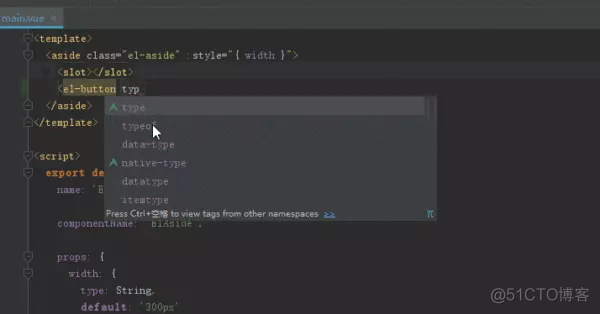 webstorm上的Element提示插件_官网_07