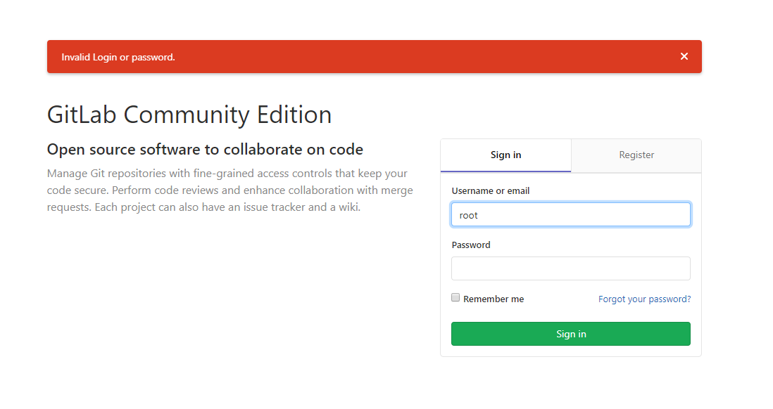 GitLab忘记root密码_IT