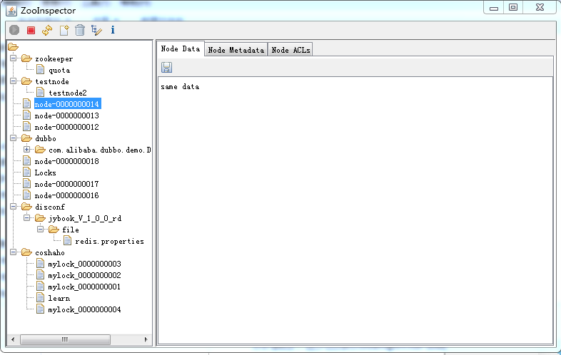 [zookeeper]ZooInspector的使用_java