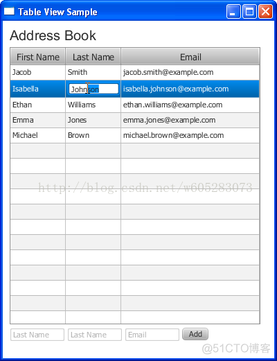 Using JavaFX UI Controls    12 Table View_java