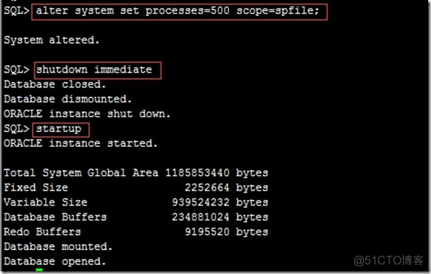 ORA-12516: TNS: 监听程序找不到符合协议堆栈要求的可用处理程序_处理程序_03