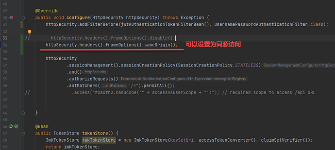 Spring 配置的 H2 控制台 frameOptions 导致无法访问_spring_02