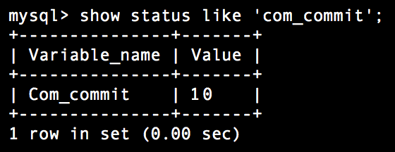 Mysql 监控性能状态 QPS/TPS【转】_事务回滚_02