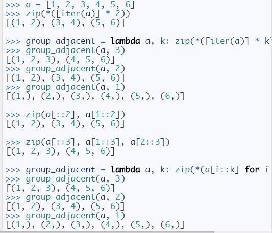 41个有关Python的小技巧【转】_迭代器_17