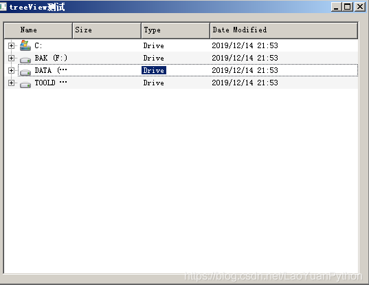 PyQt(Python+Qt)学习随笔：QTreeView树形视图的allColumnsShowFocus属性_学python_02