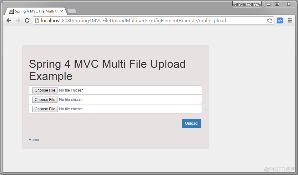 Spring MVC 4使用Servlet 3 MultiPartConfigElement实现文件上传（带源码）_Spring MVC 4_10