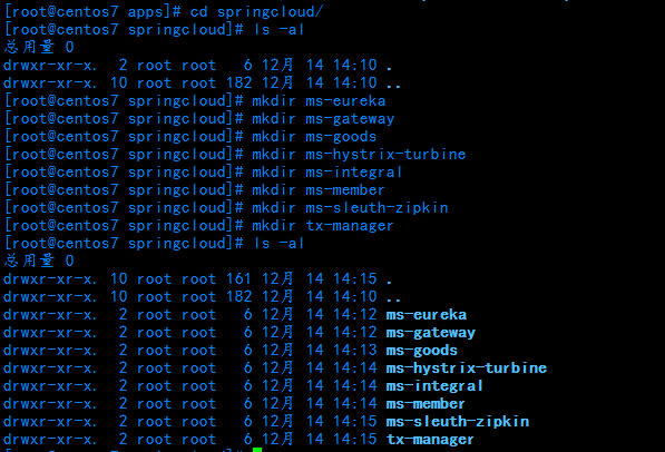 【spring cloud】【docker】使用docker在centOS上部署spring cloud微服务架构服务_服务器_03