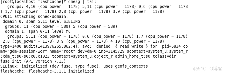 centos6.4安装flashcache_符号链接_05