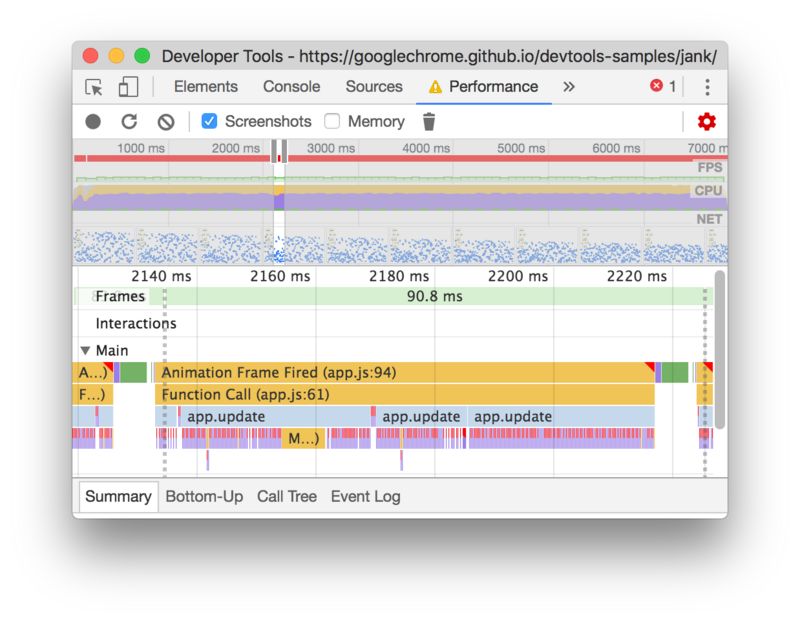 Chrome Devtools Performance使用指南_数据_12