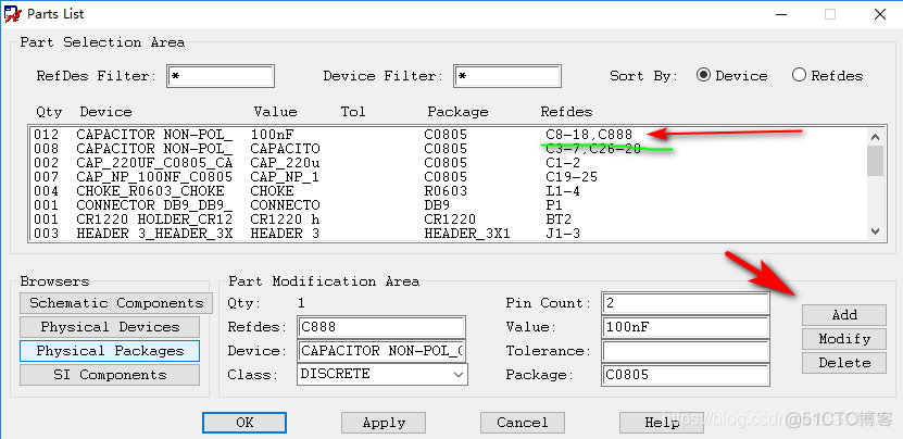 Cadence Allegro在PCB中如何增加元件？_PCB培训_06
