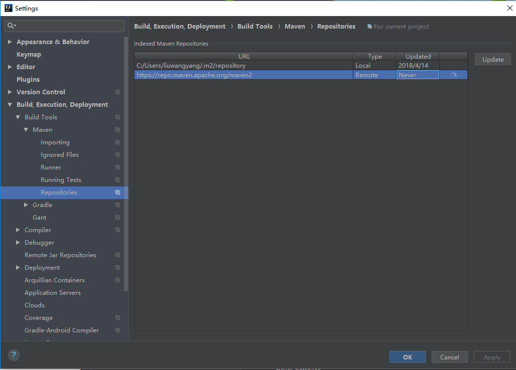 Intellij IDEA Maven dependency自动补全和Maven Artifact Search为空