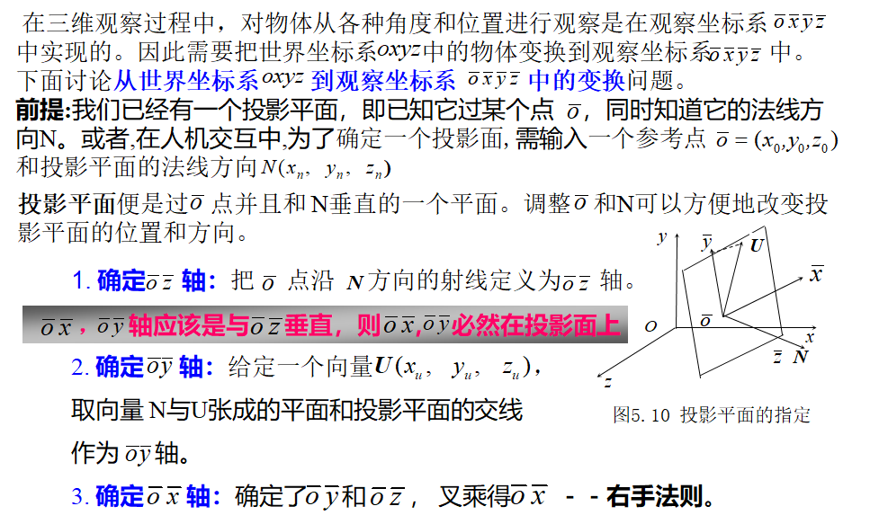 计算机图形学——投影_投影中心_11