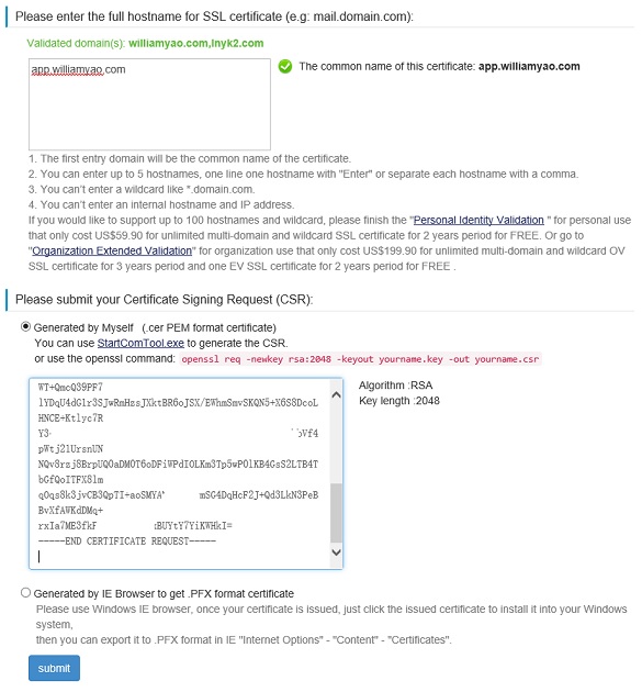 StartCom 申请 SSL 证书及 Nginx HTTPS 支持配置全攻略_nginx_09