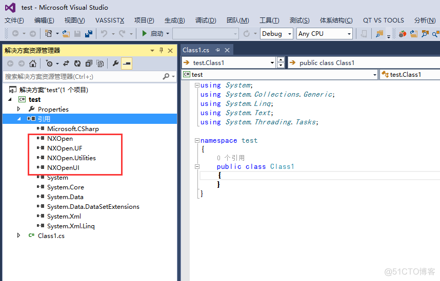 NX二次开发-使用NXOPEN C#手工搭建开发环境配置_javascript_06