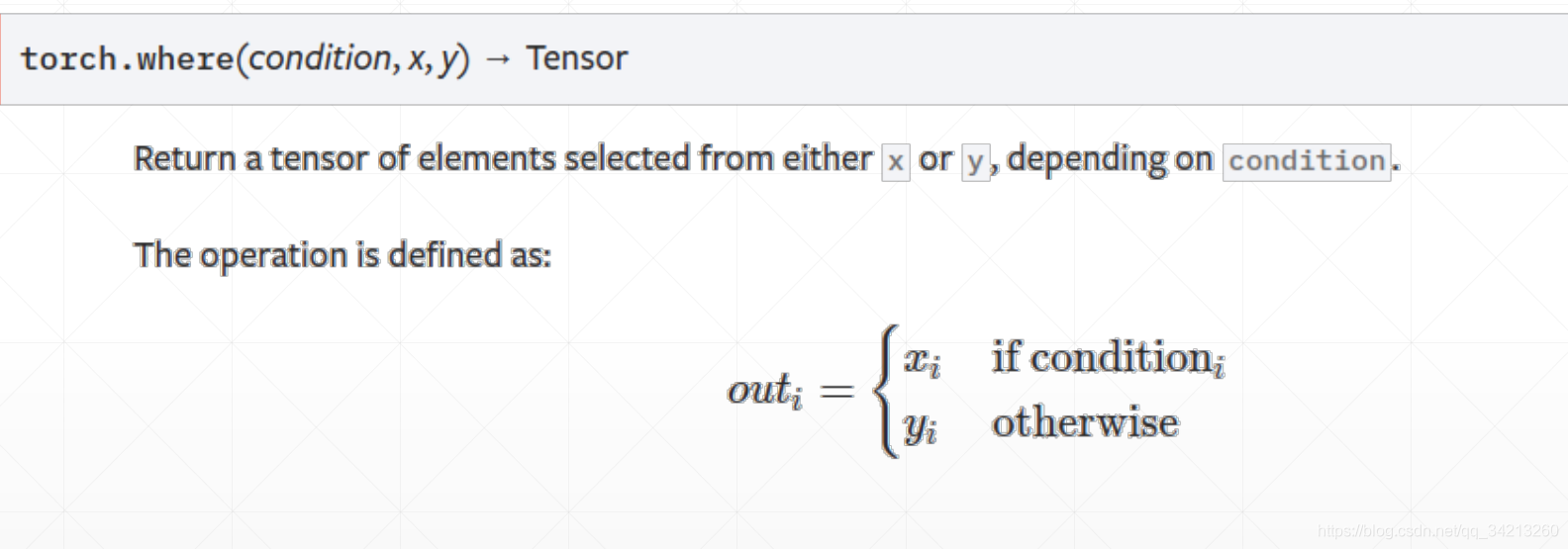 PyTorch——(4)where条件判断、gather查表_条件判断