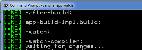 【翻译】使用新的Sencha Cmd 4命令app watch_应用程序