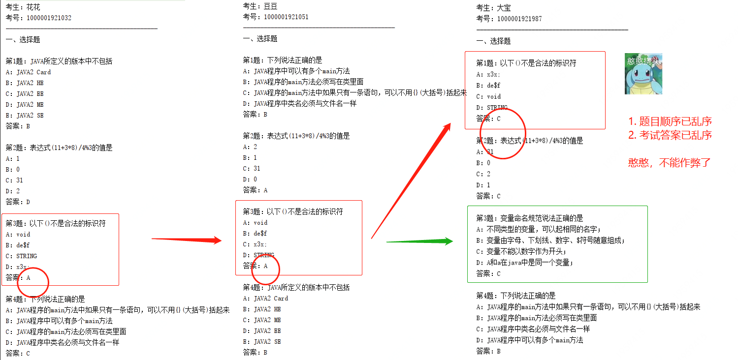 重学 Java 设计模式：实战原型模式「上机考试多套试，每人题目和答案乱序排列场景」_重构_04