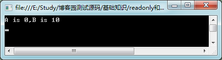 C#基础知识七之const和readonly关键字_初始化_08